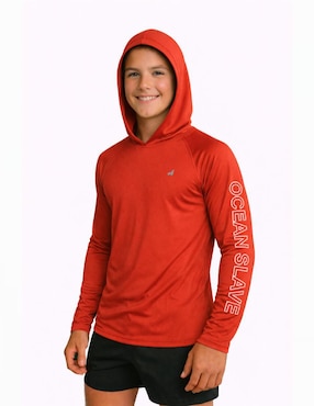 Playera Ocean Slave manga larga para niño