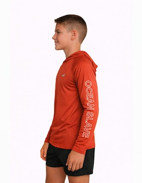 Playera Ocean Slave manga larga para niño