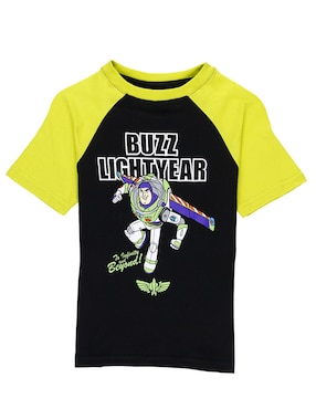 Playera Disney Buzz Lightyear Toy Story manga corta para niño