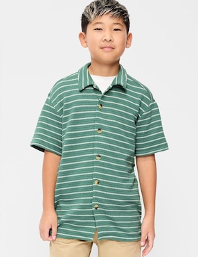 Camisa casual Old Navy manga corta para niño