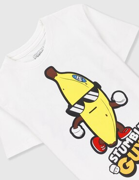 Playera Stumble Guys manga corta para niño