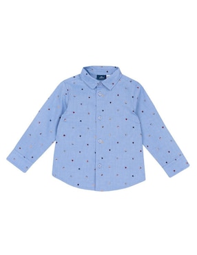 Camisa casual Chicco de algodón manga larga para niño