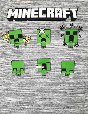 Playera Minecraft Minecraft manga corta para niño