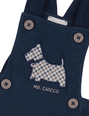 Overol Chicco de algodón para bebé niño