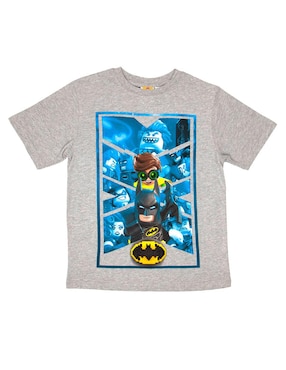 Playera Lego Batman Y Robin Manga Corta Para Niño