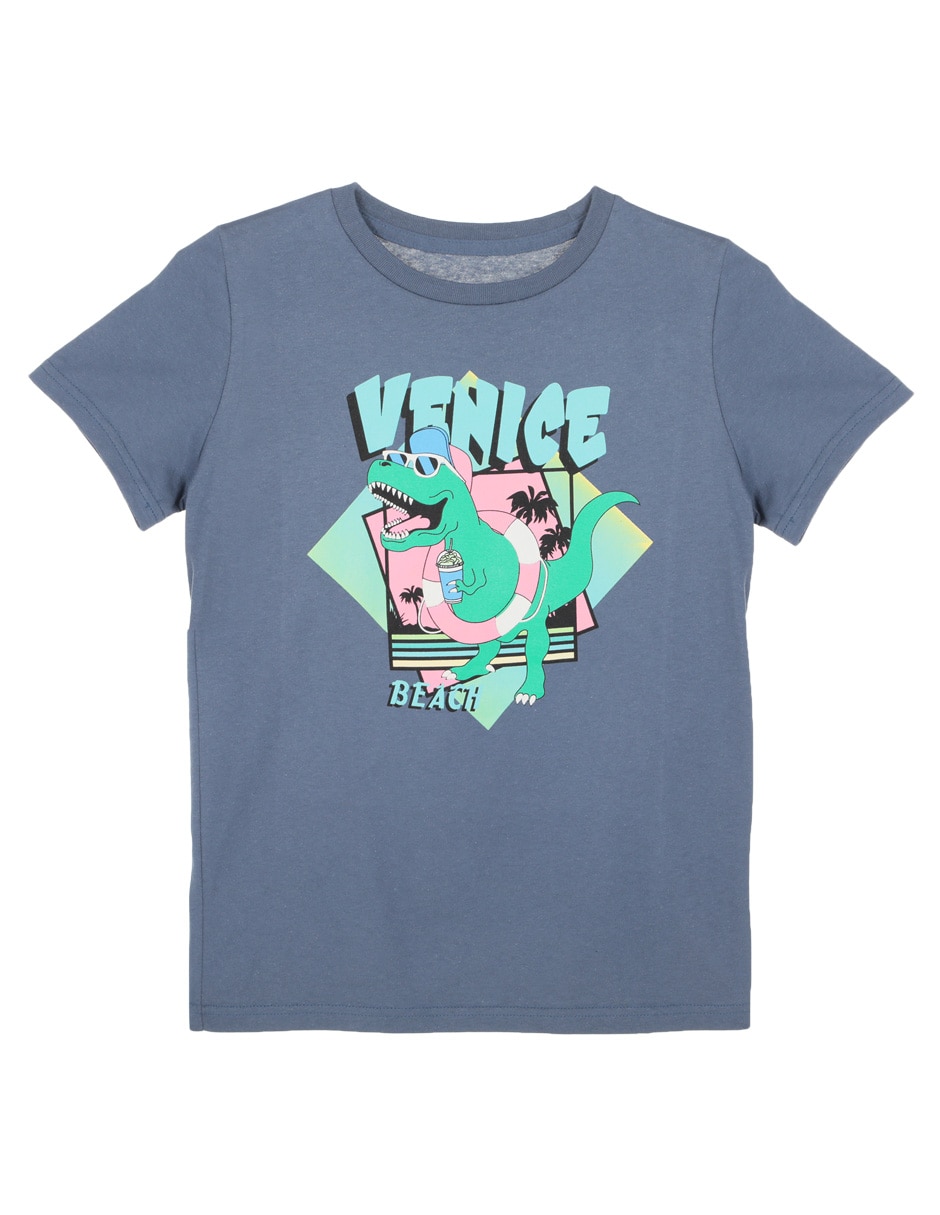 Playera manga corta para niño Playera manga corta para niño