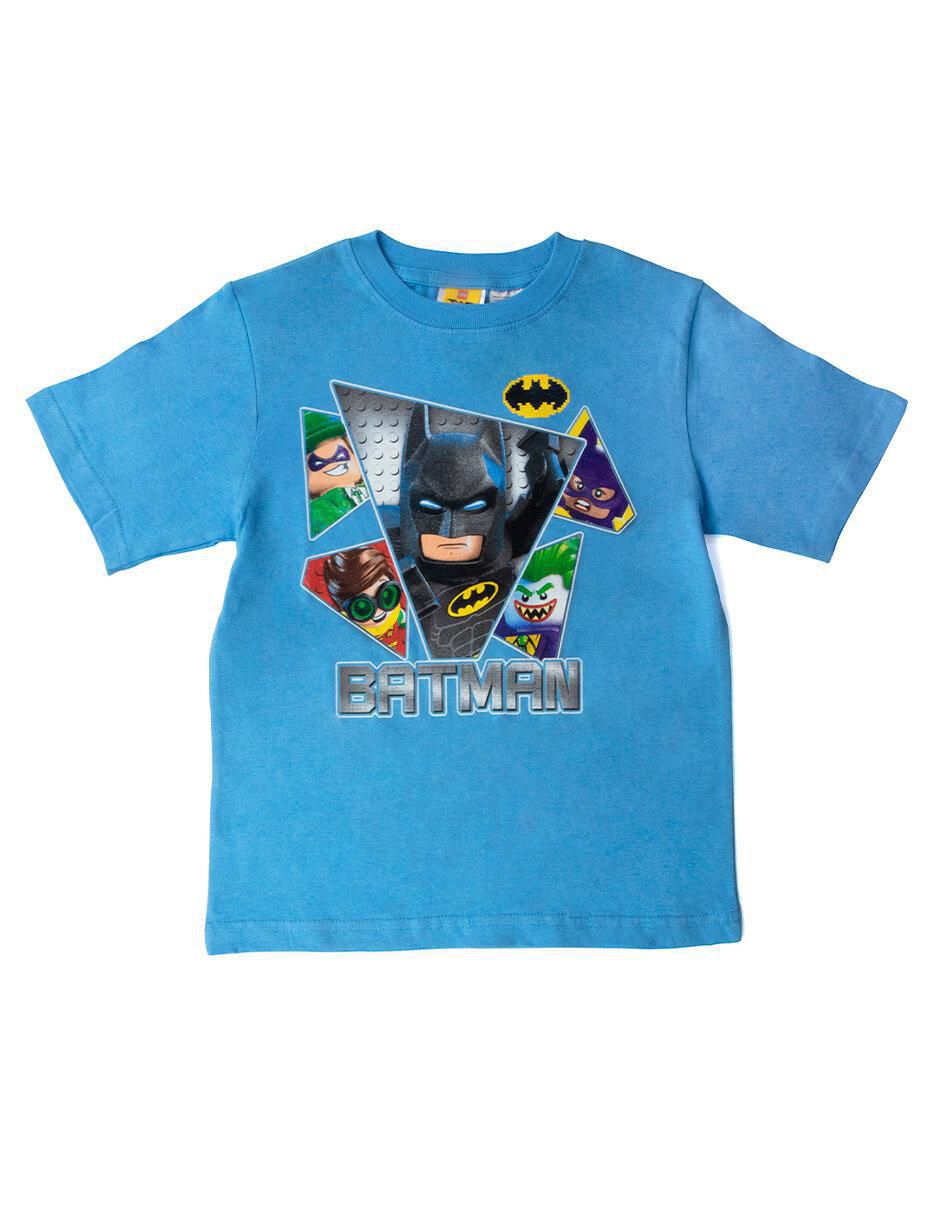 Playera Lego Batman manga corta para niño