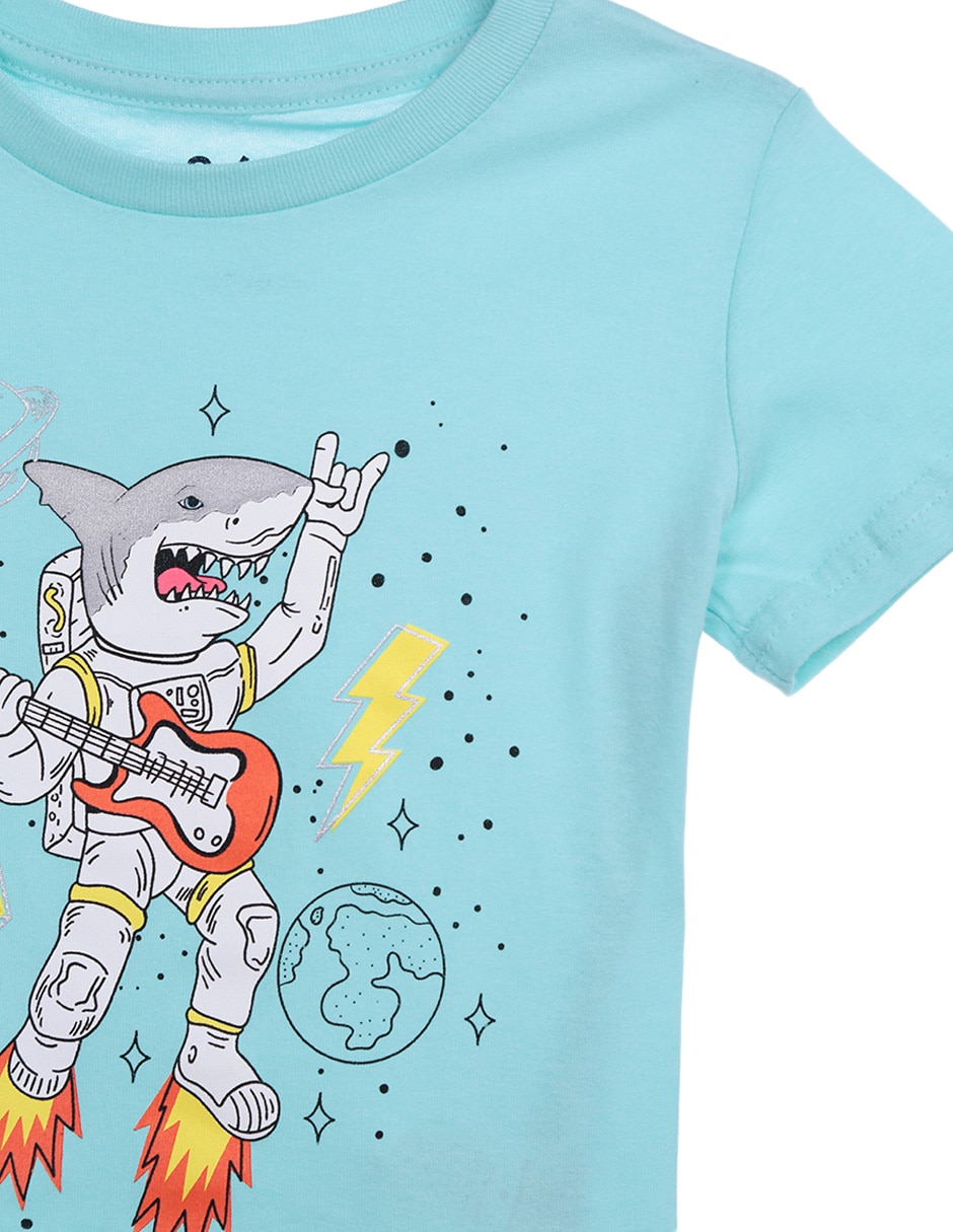 Playera manga corta para niño 3