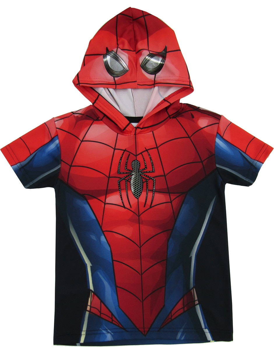 Playera Spider-Man manga corta para niño 