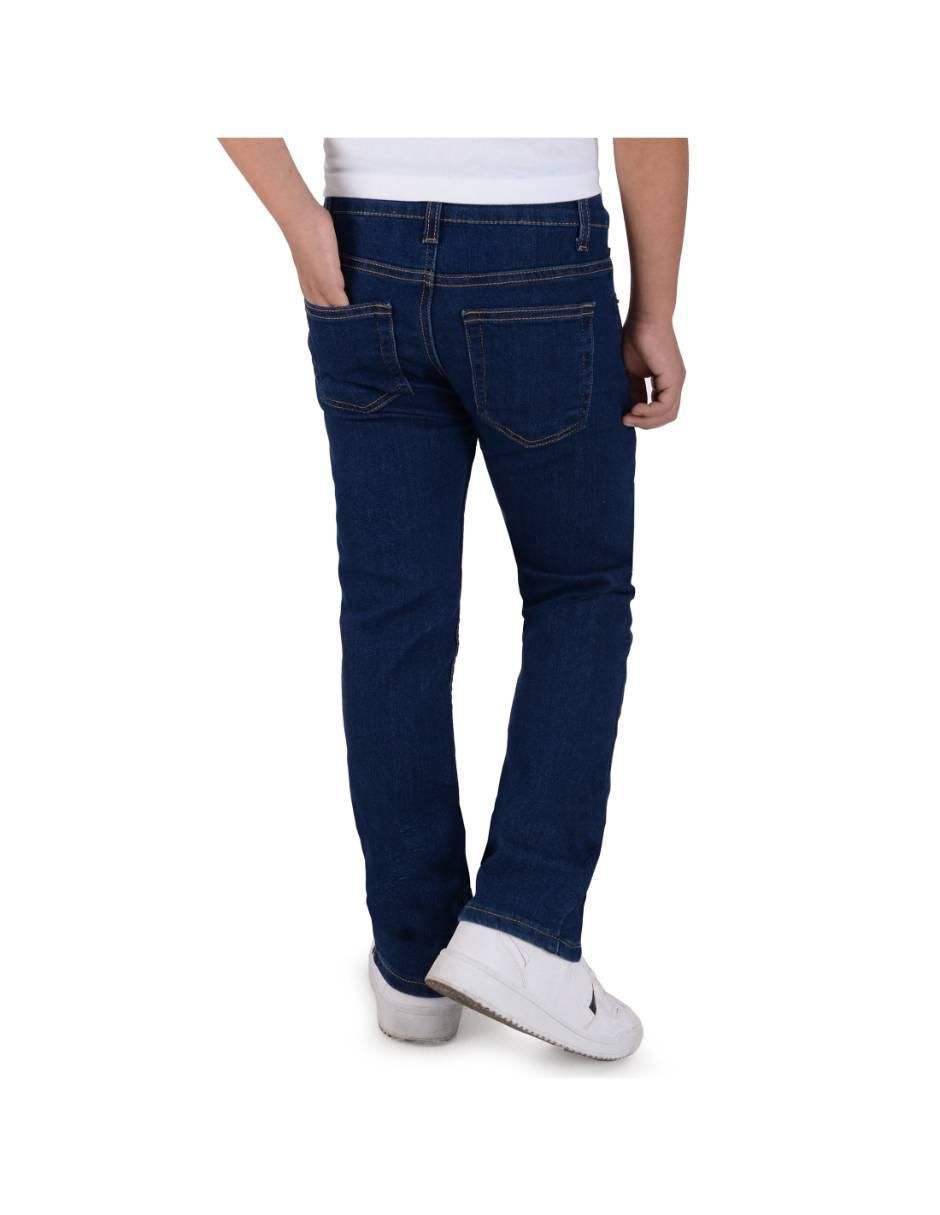 Jeans slim lavado obscuro para niño 2