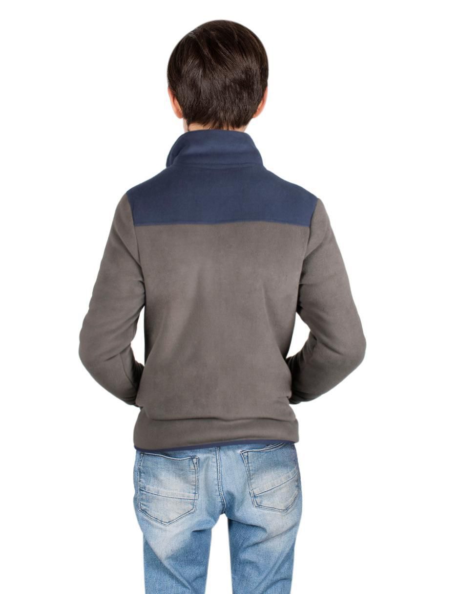 Suéter con bolsillos greenlander estampado logo sin licencia para niño