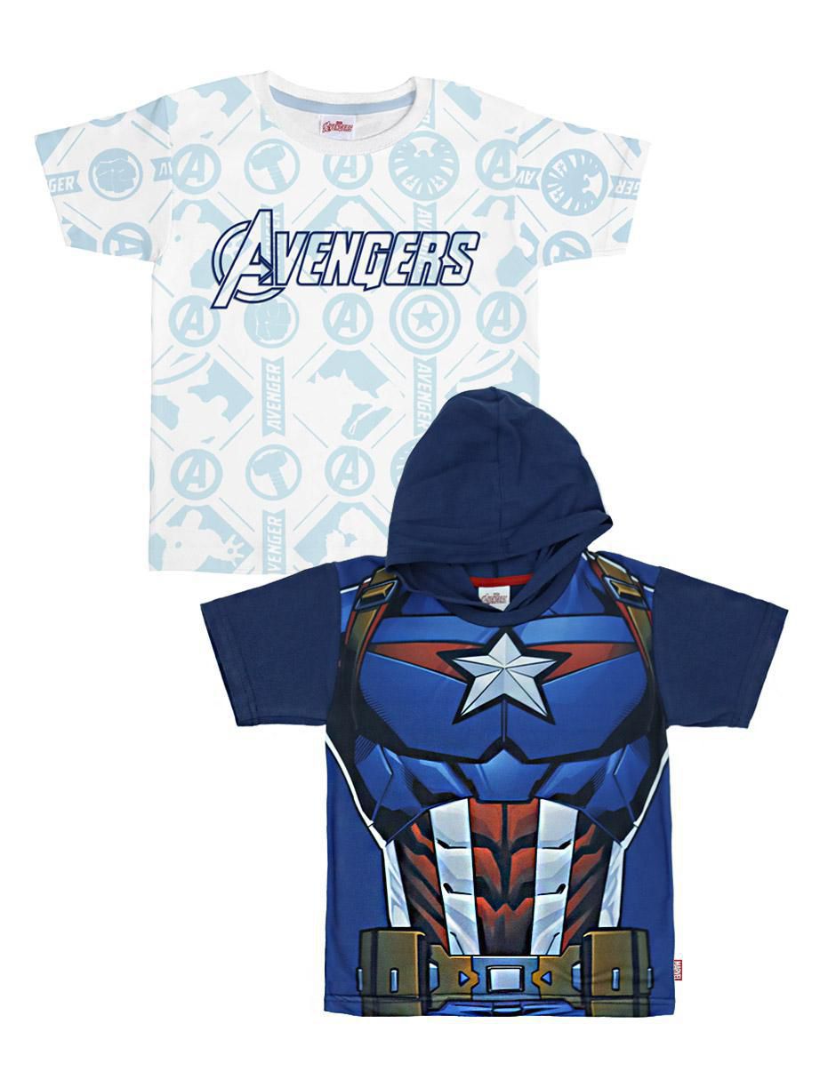 Set de playera Marvel manga corta para ni o Liverpool