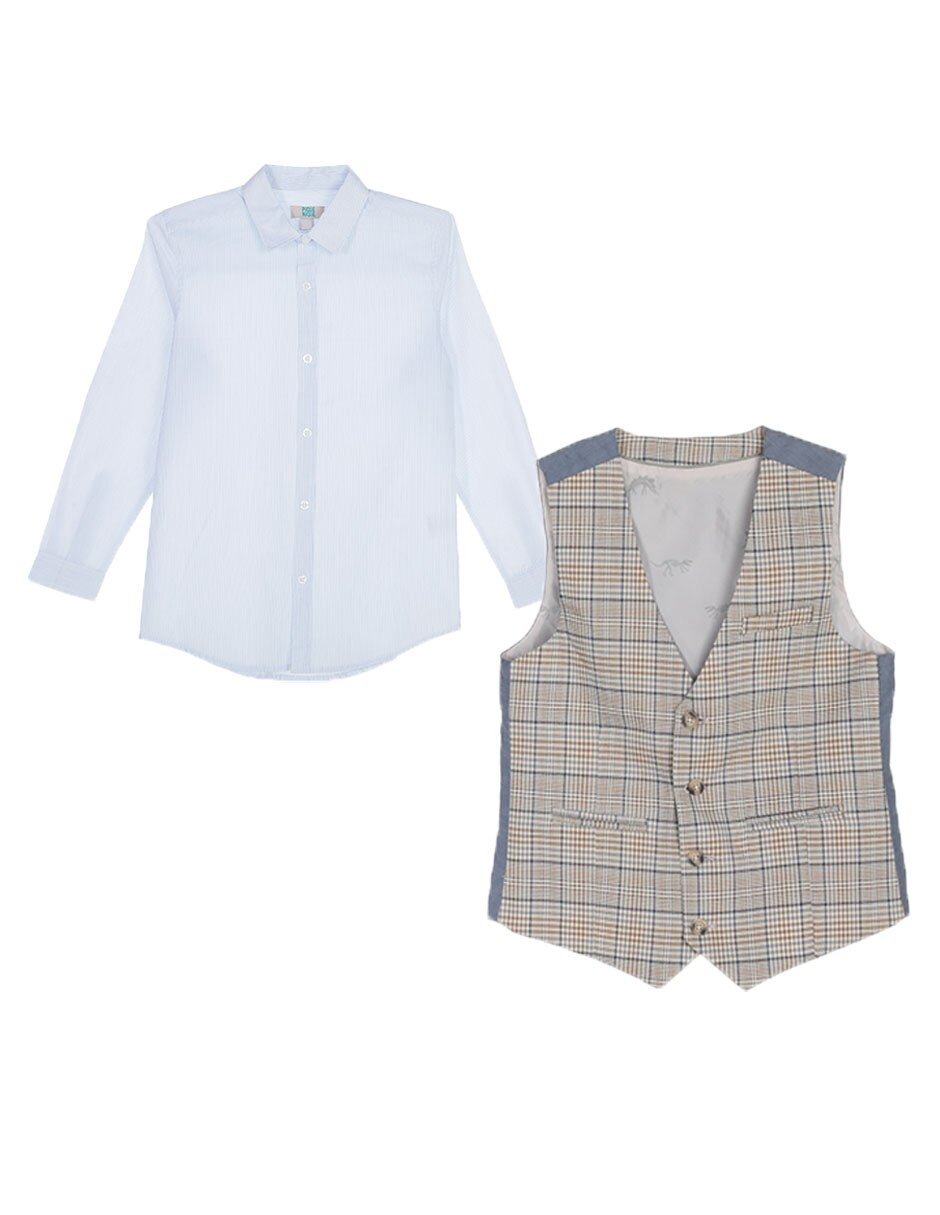 Conjunto de vestir de algodón para niño 1