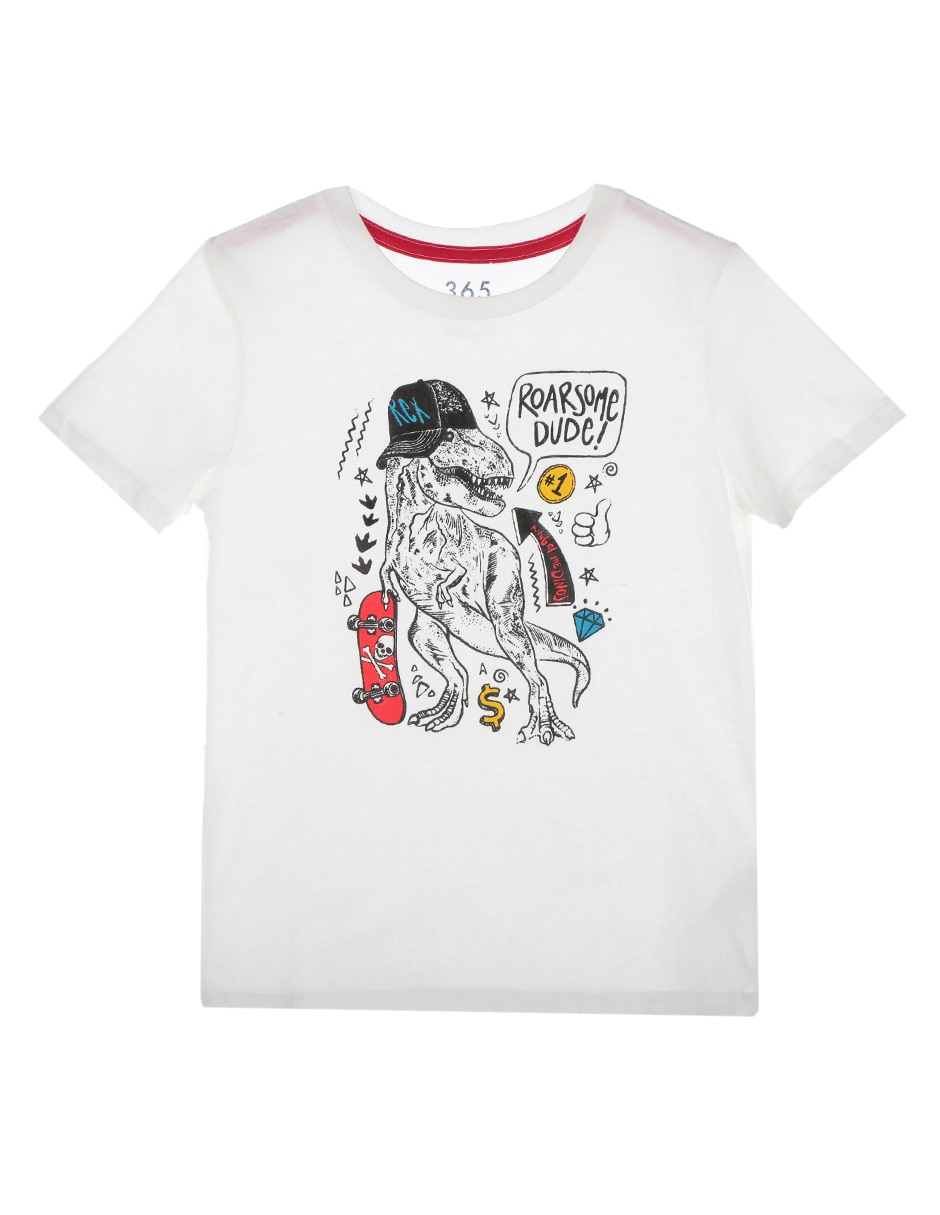 Playera manga corta para niño Playera manga corta para niño