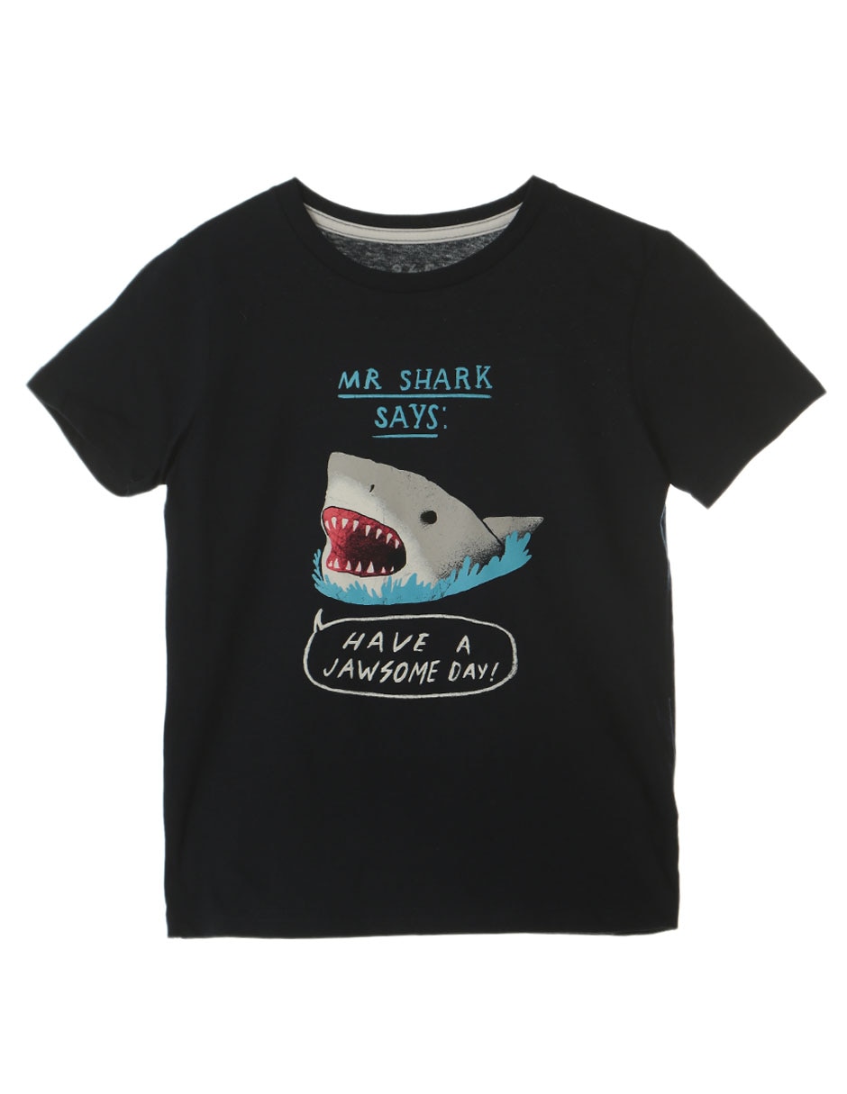 Playera manga corta para niño Playera manga corta para niño