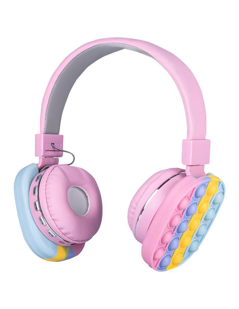 Audífonos gadgets & fun audífonos diadema pop it alámbrica e inalámbrica "con (si aplica)" sí