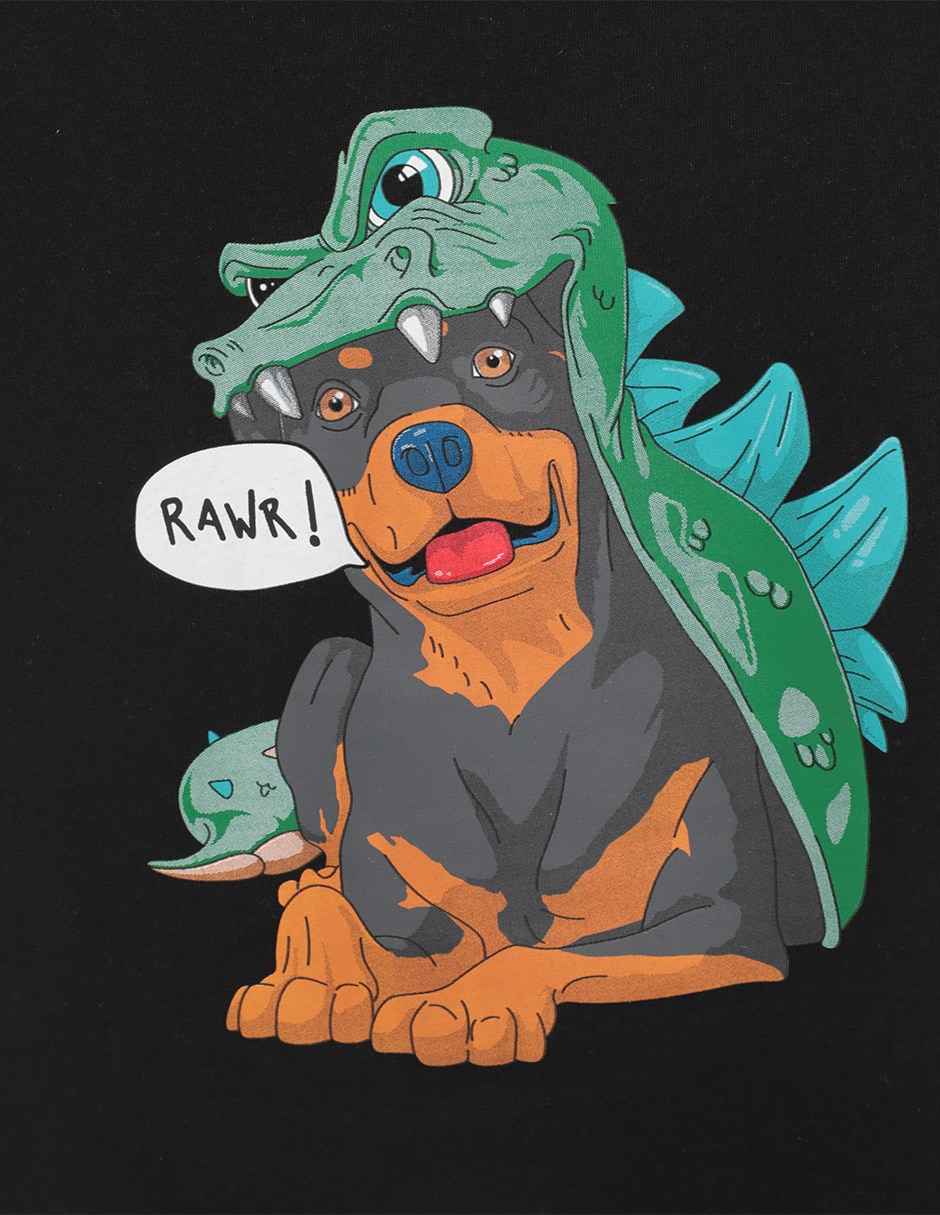 Playera manga corta para niño