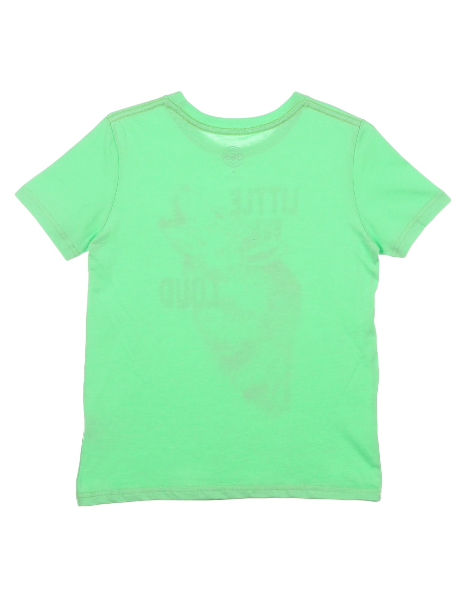 Playera manga corta para niño