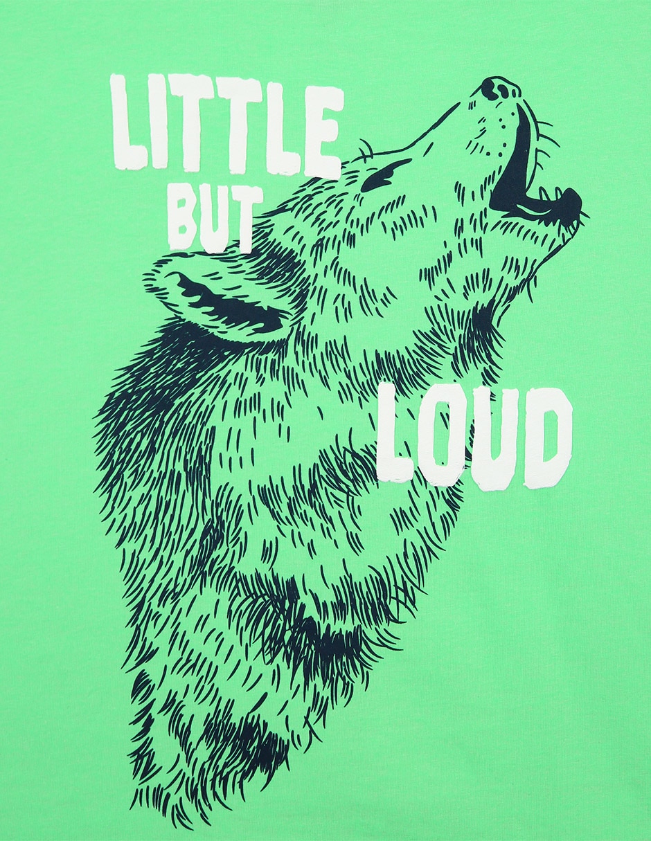 Playera manga corta para niño