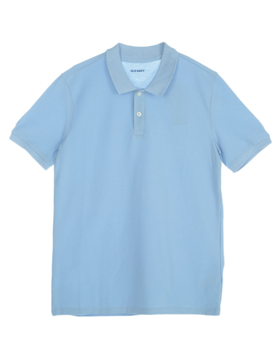 Playera tipo polo de algodón para niño 1