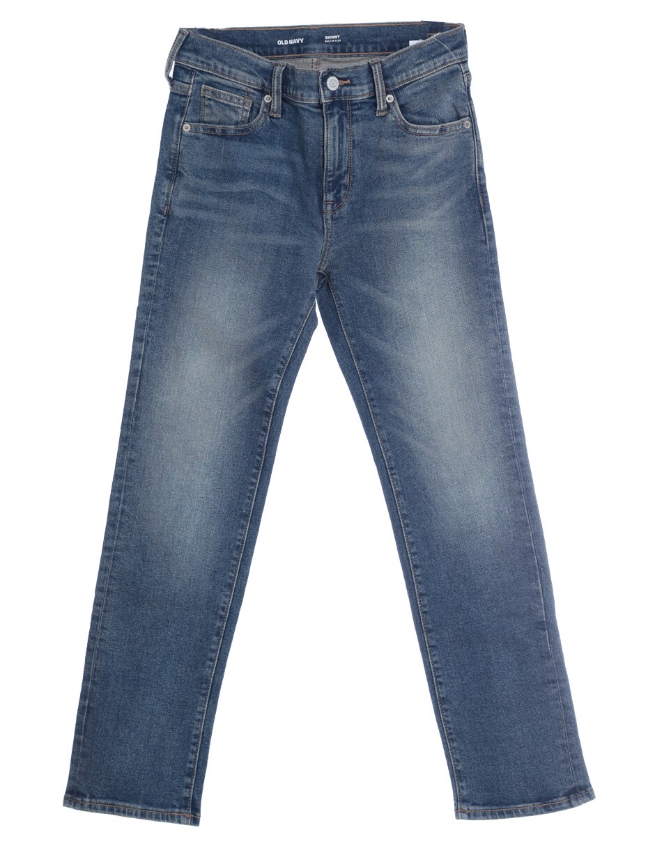 Jeans skinny deslavado para niño 1