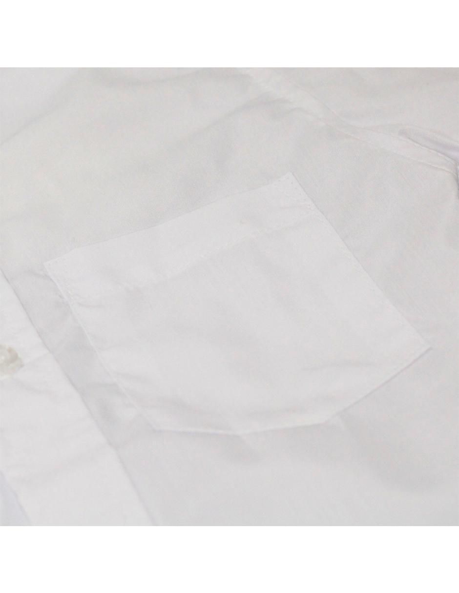 Camisa escolar de algodón manga corta para niño 3