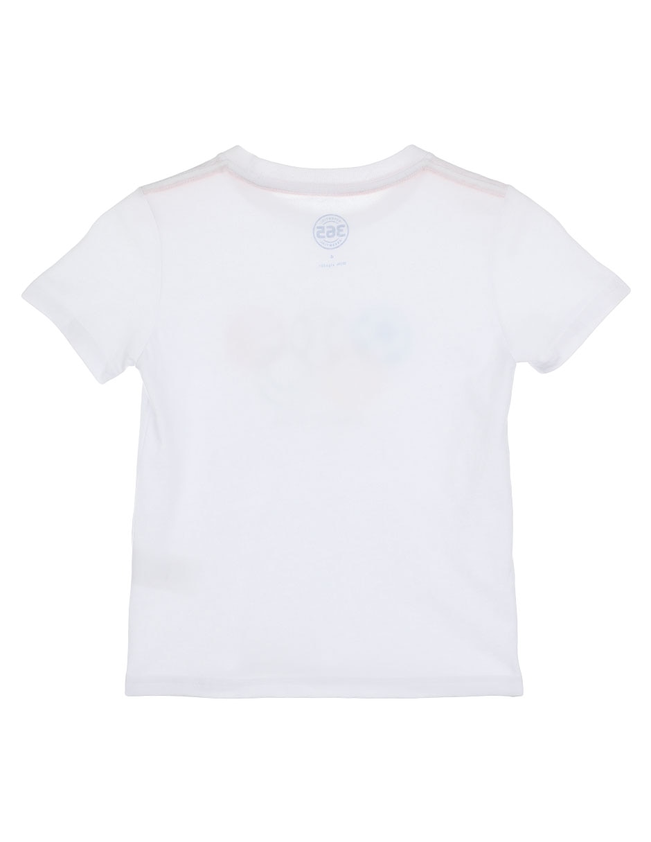 Playera manga corta para niño