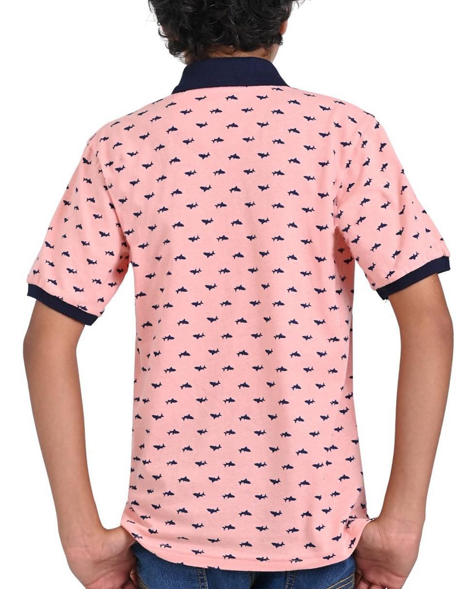 Playera tipo polo / set playera tipo polo yale otoño - invierno "de" poliéster "para" niño