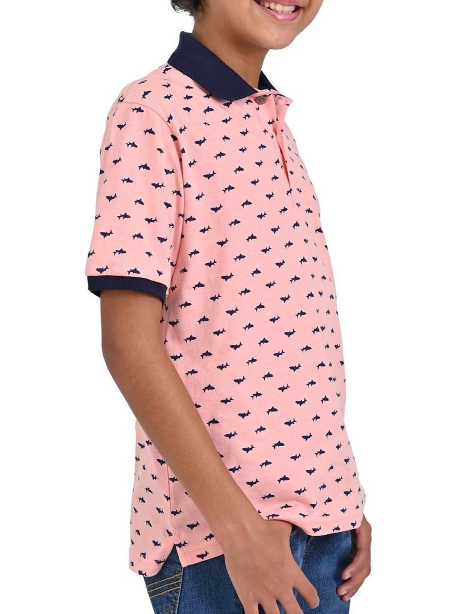 Playera tipo polo / set playera tipo polo yale otoño - invierno "de" poliéster "para" niño