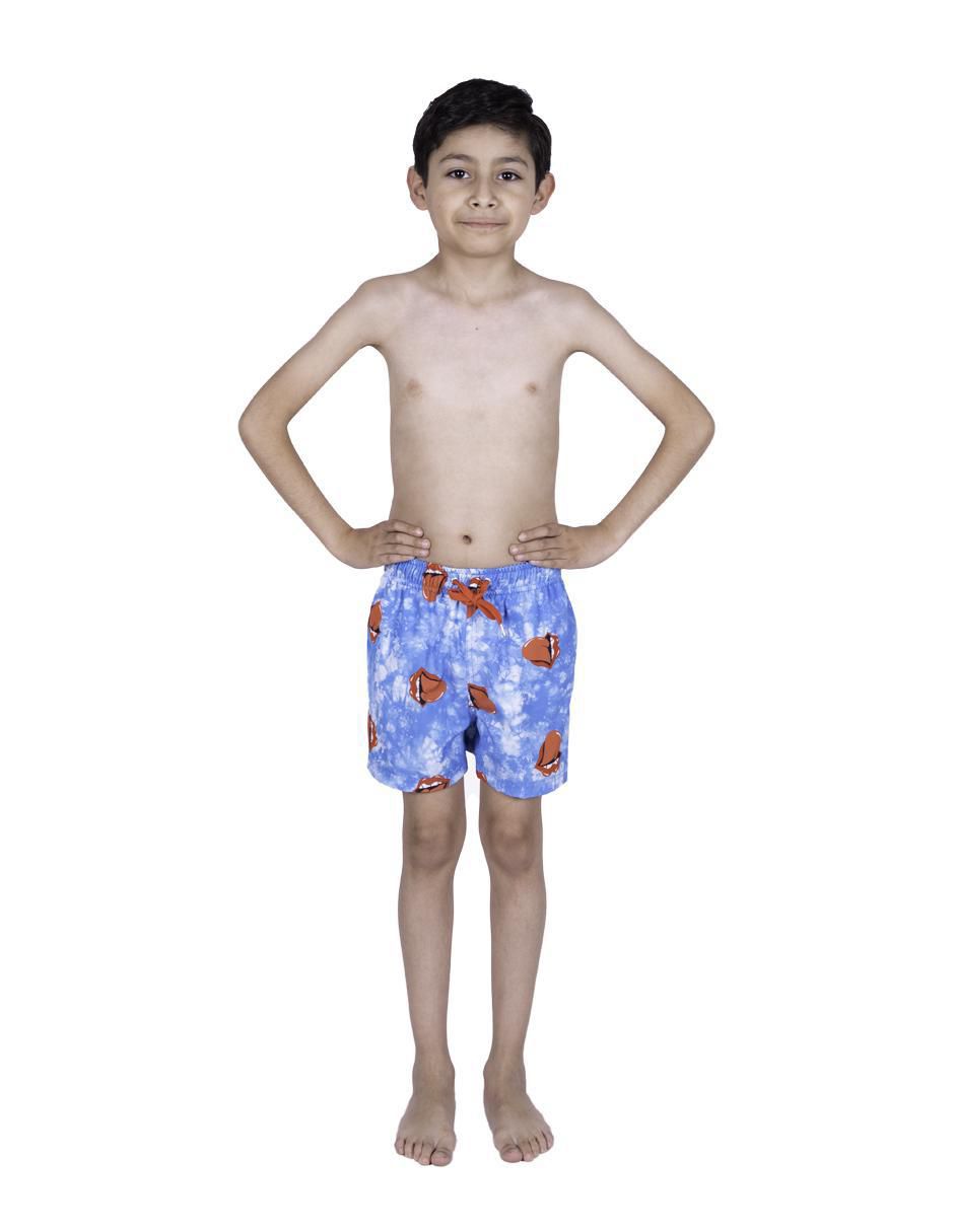 Traje de baño short Rolling Stones para niño