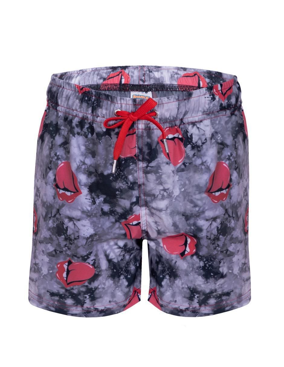 "traje de baño" traje de baño short mermaids 123 colección 2022 rolling stones "para" niño