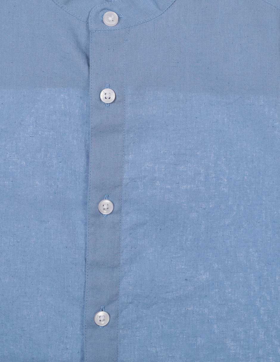 Camisa casual de algodón manga larga para niño 3
