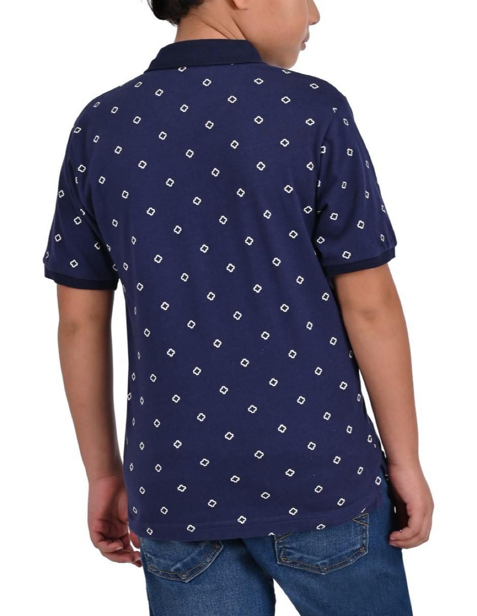 Playera tipo polo / set playera tipo polo yale sin familia "de" poliéster "para" niño