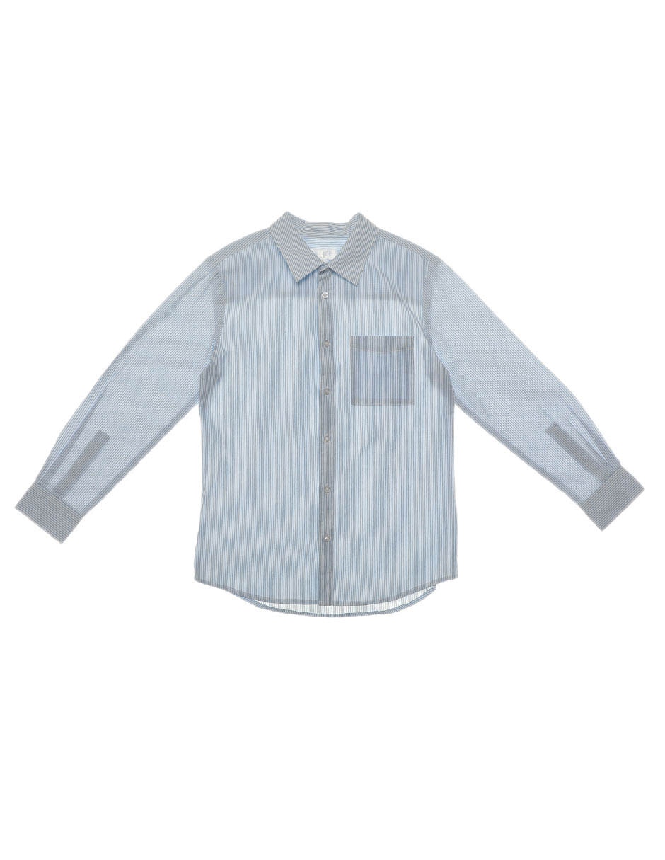 Camisa de vestir de algodón manga larga para niño 1