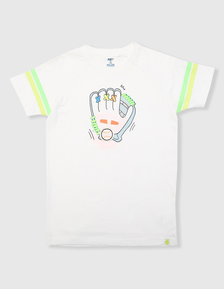 Playera manga corta para niño Playera manga corta para niño