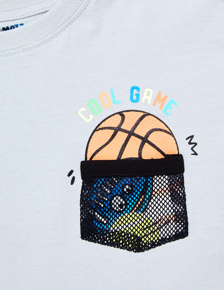 Playera manga corta para niño 3