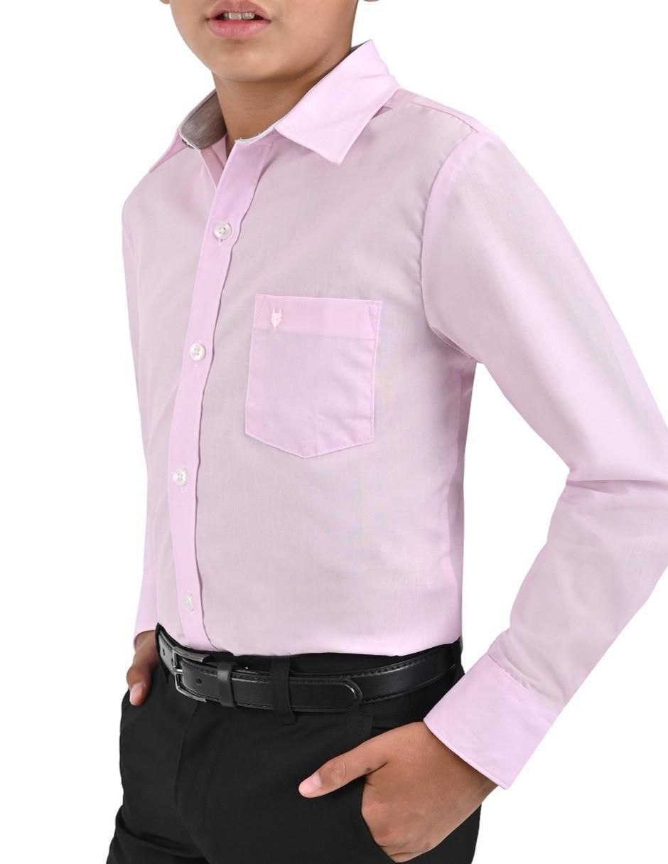 Camisa casual Yale manga larga para niño