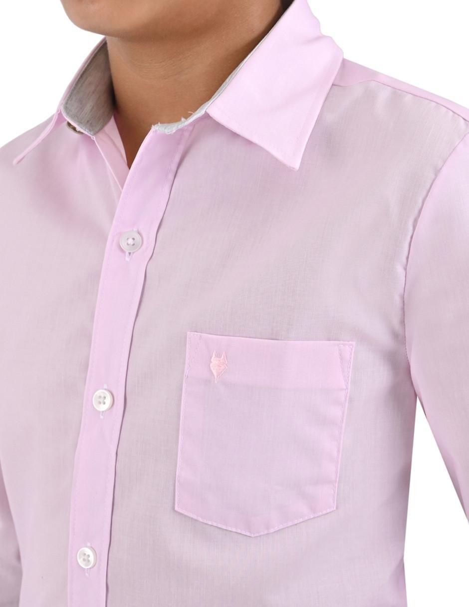 Camisa casual Yale manga larga para niño