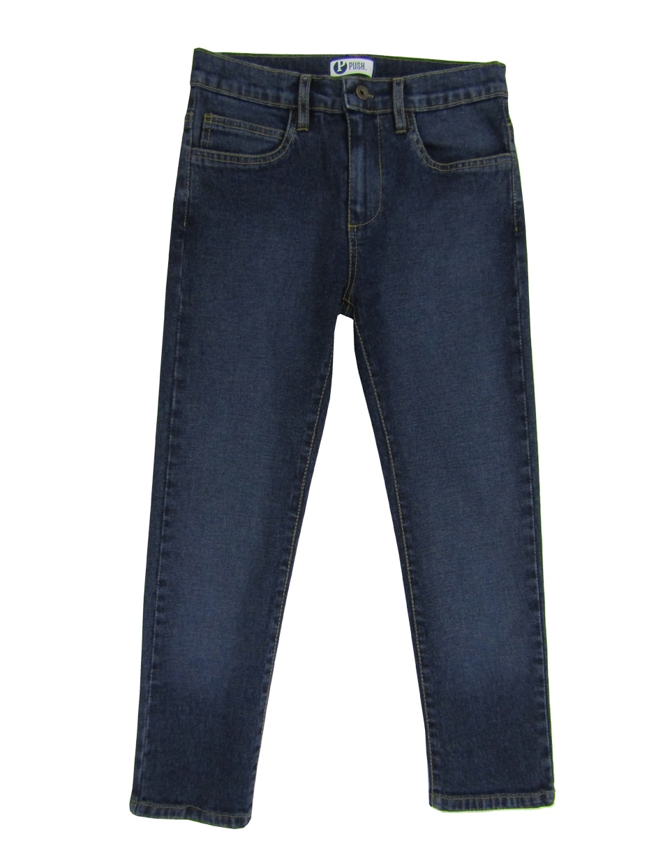 Jeans slim P92506 deslavado para niño Jeans slim P92506 deslavado para niño