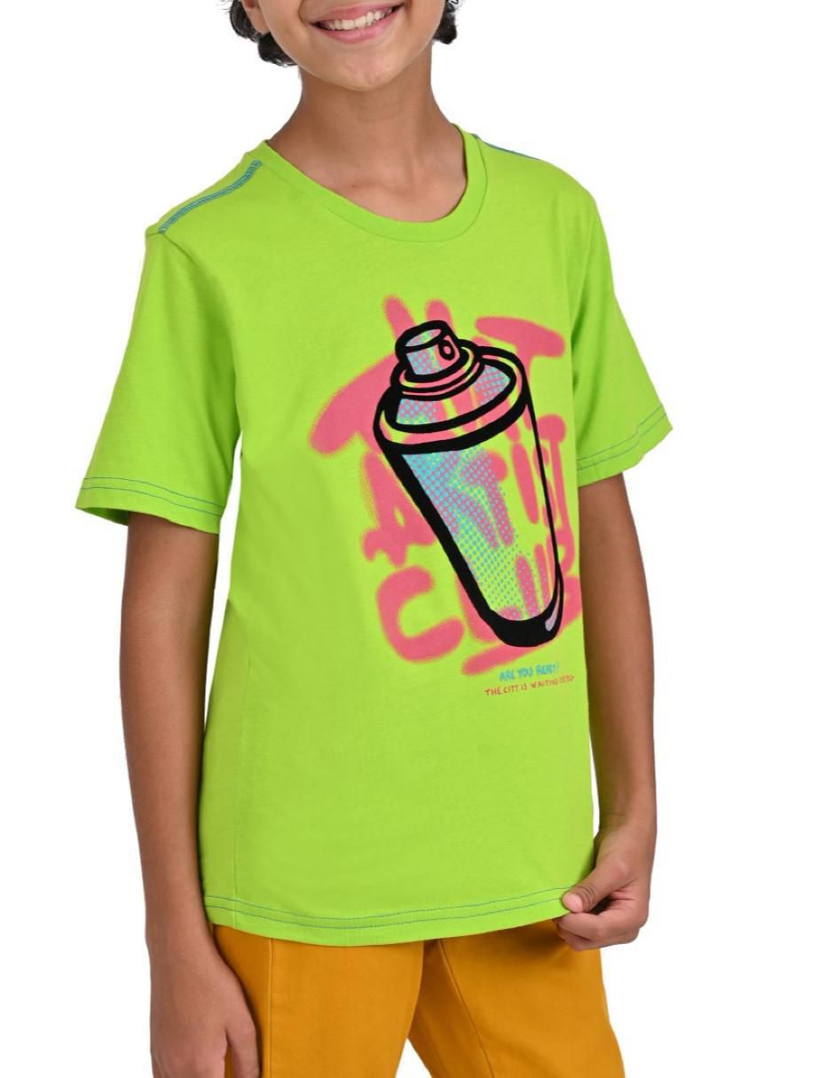 Playera manga corta para niño 3