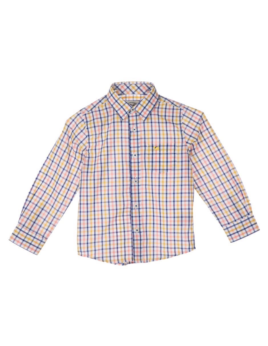 Camisa casual Randolph manga larga para niño 1