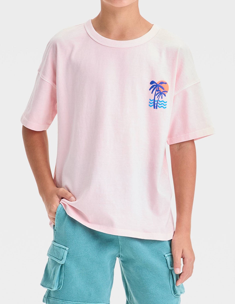 Playera manga corta para niño 4
