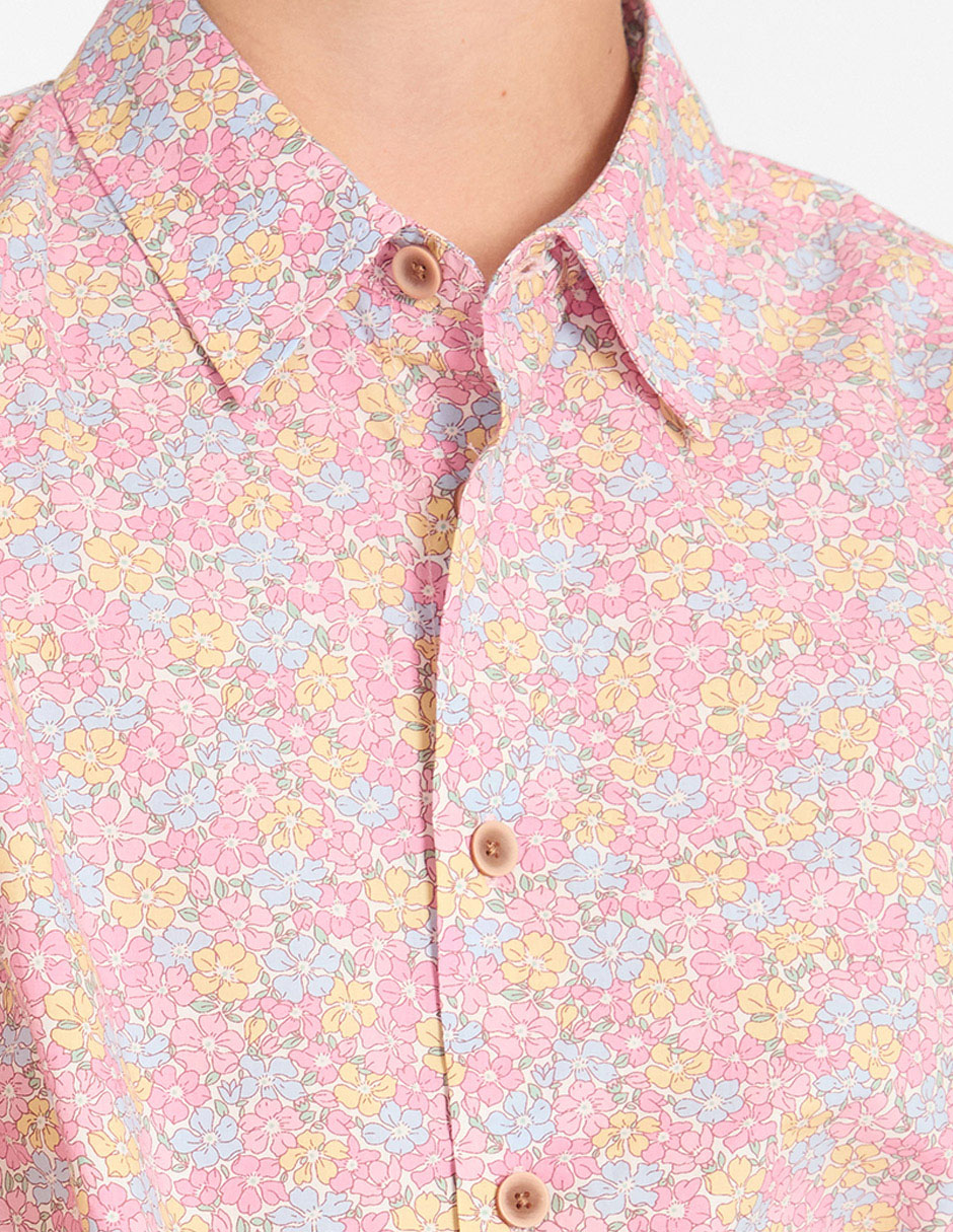 Camisa casual manga corta para niño -
Hecho con Tela Liberty 7
