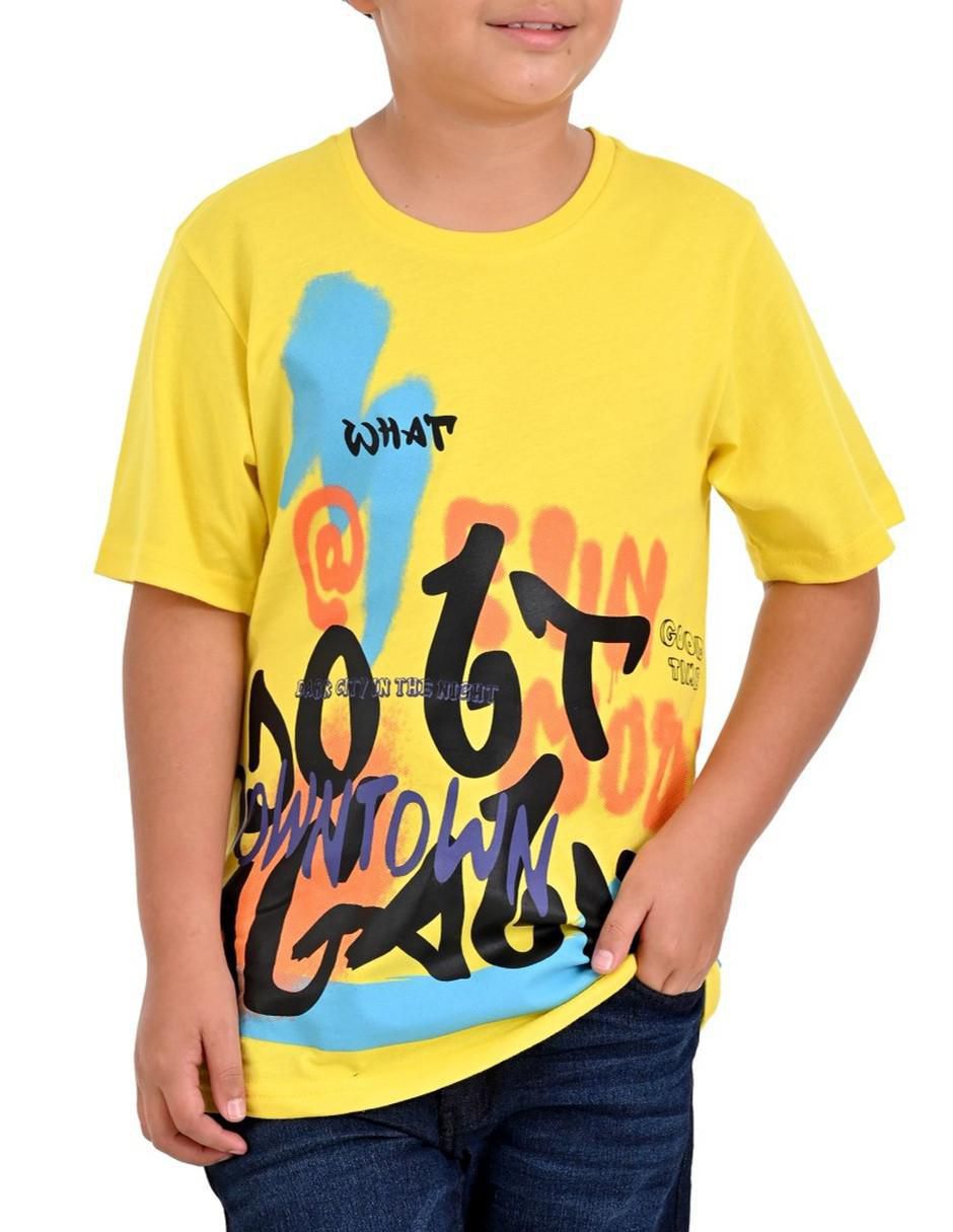 Playera manga corta para niño Playera manga corta para niño