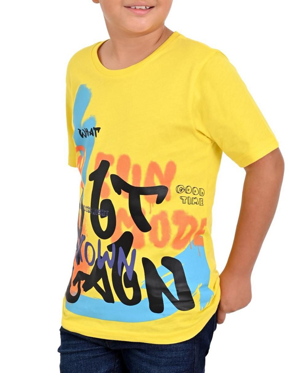 Playera manga corta para niño 3