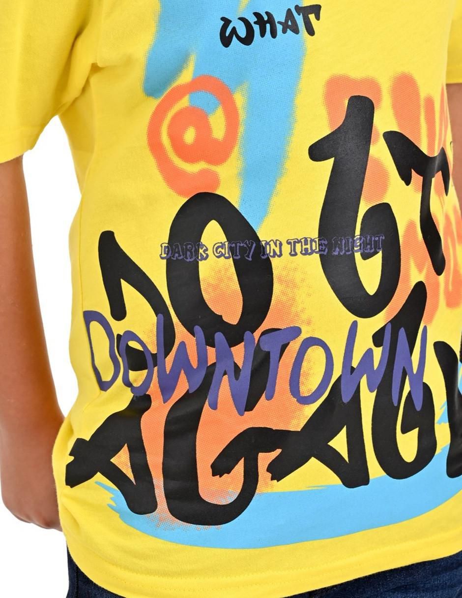 Playera manga corta para niño 4