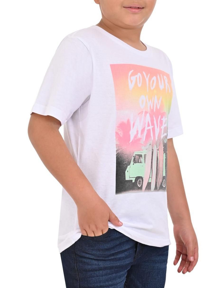 Playera manga corta para niño 3