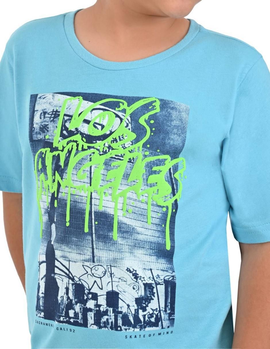 Playera manga corta para niño 4