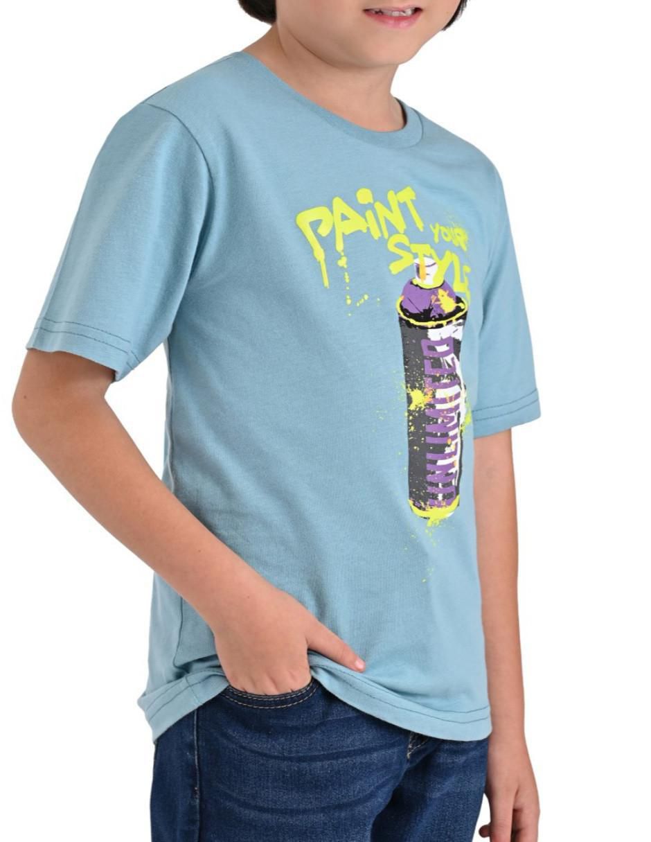 Playera manga corta para niño 3
