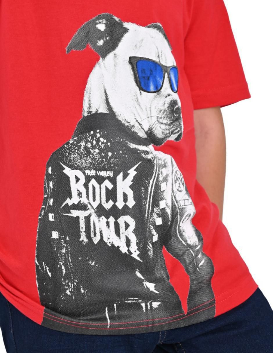 Playera manga corta para niño 4
